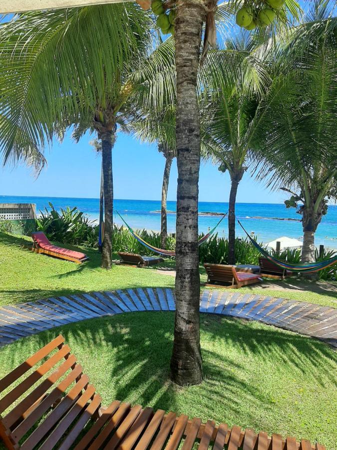 Tamandaré Apart Hotel Praia Dos Carneiros Ap 201 Pe Na Areia المظهر الخارجي الصورة