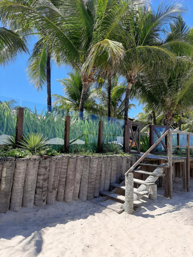 Tamandaré Apart Hotel Praia Dos Carneiros Ap 201 Pe Na Areia المظهر الخارجي الصورة